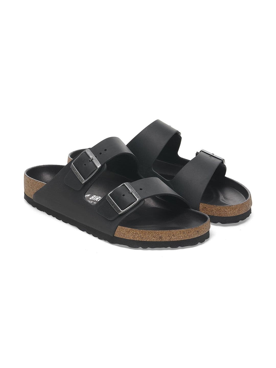 Birkenstock Arizona BS Leather Buckle Two Strap Sandals - view 1