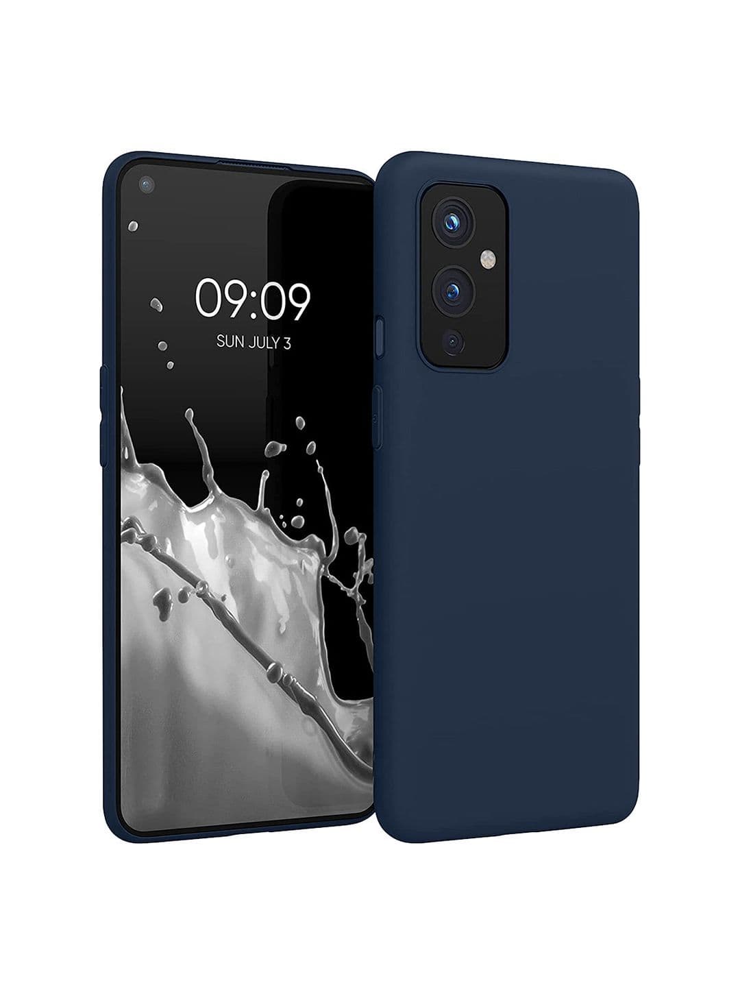 LIRAMARK Solid Printed OnePlus 9 Back Case Mobile Accessories