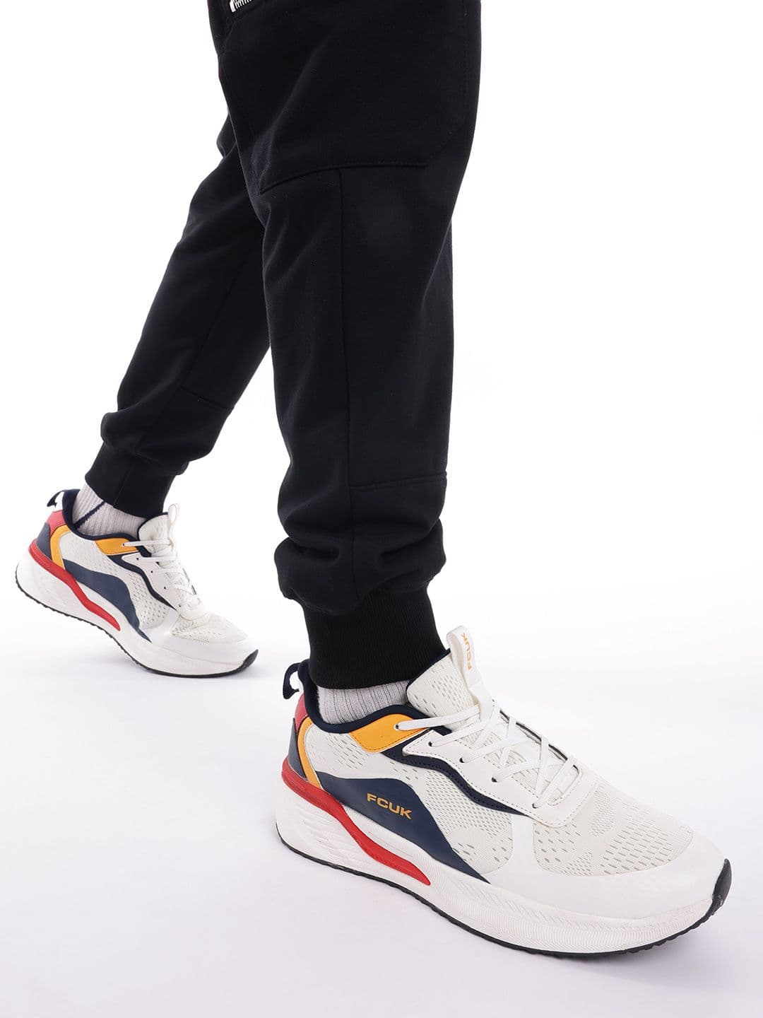FCUK Men Colourblocked Walking Shoes - view 1