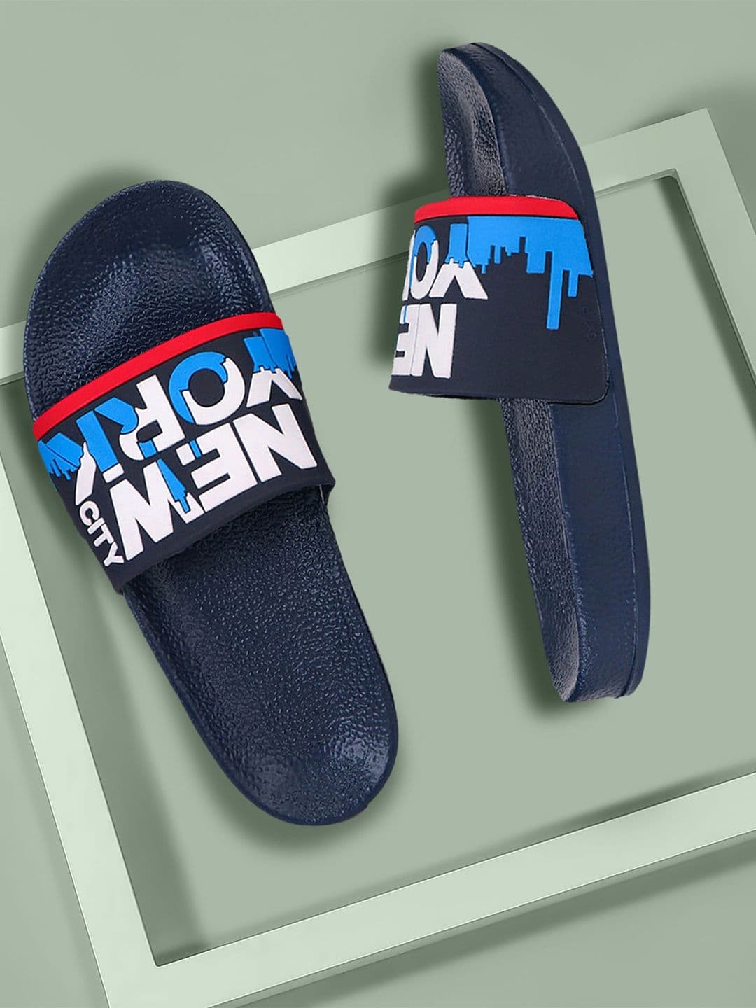DRACKFOOT Men Printed Sliders - view 1