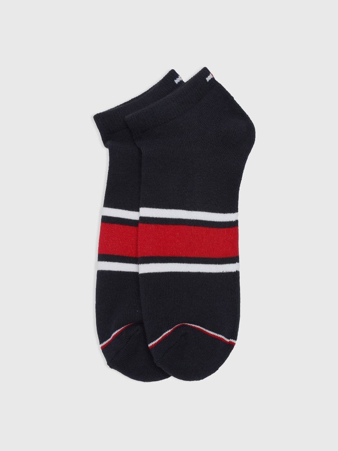 Tommy Hilfiger Pack Of 3 Colourblocked Ankle-Length Socks - view 1