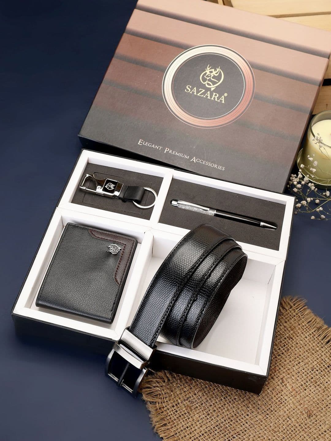 SAZARA Men Accessory Gift Set of