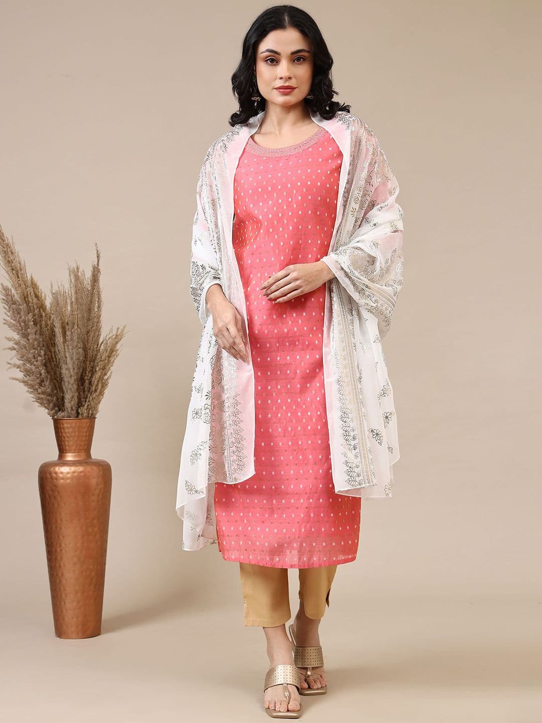 AURELIA Woven Design Dupatta - view 1