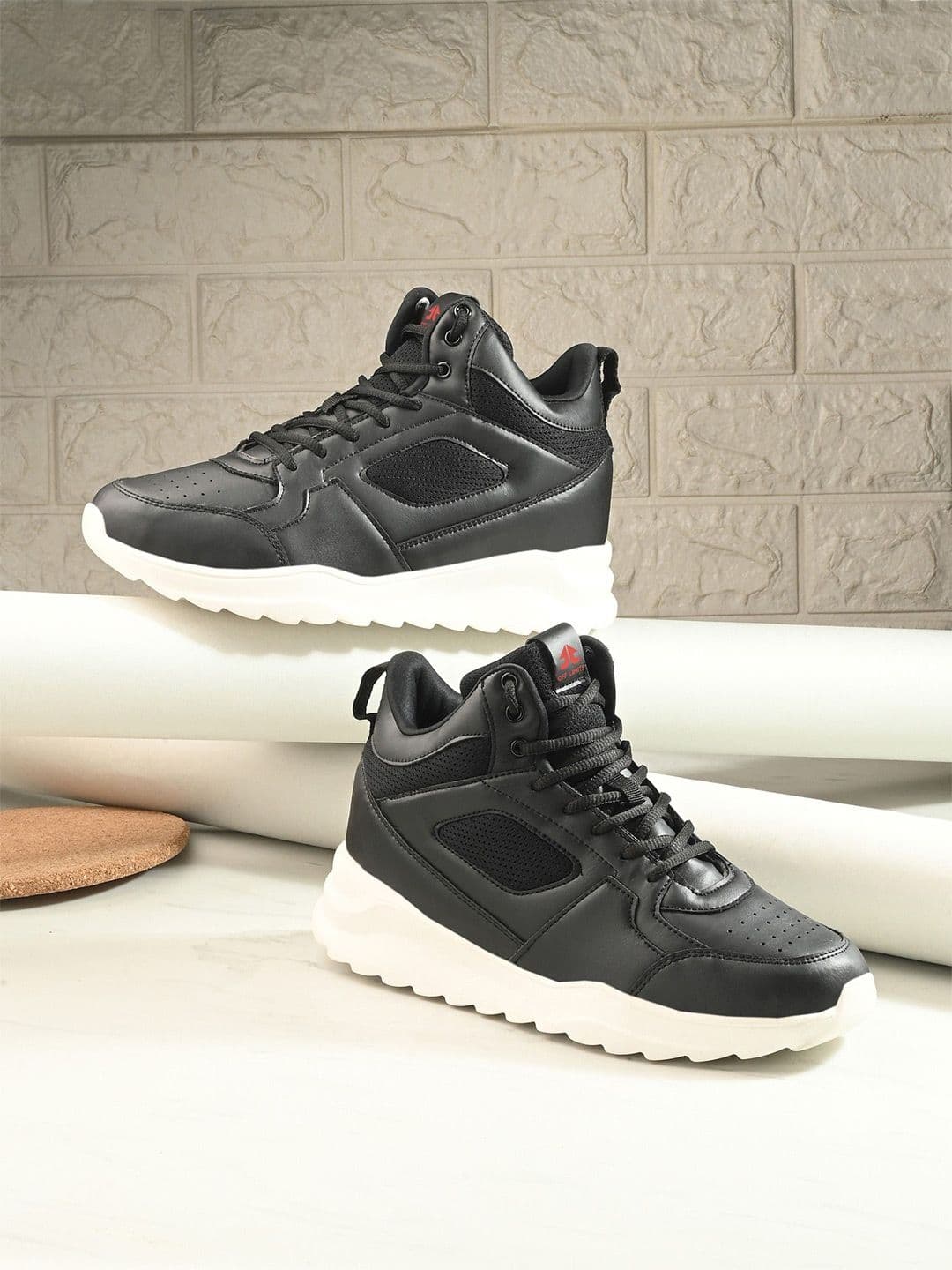 OFF LIMITS Orm Black Synthetic Basketball Shoes - view 1