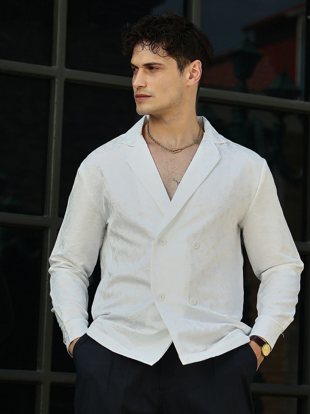 CAHOOT Men Classic Opaque Casual Shirt - view 1