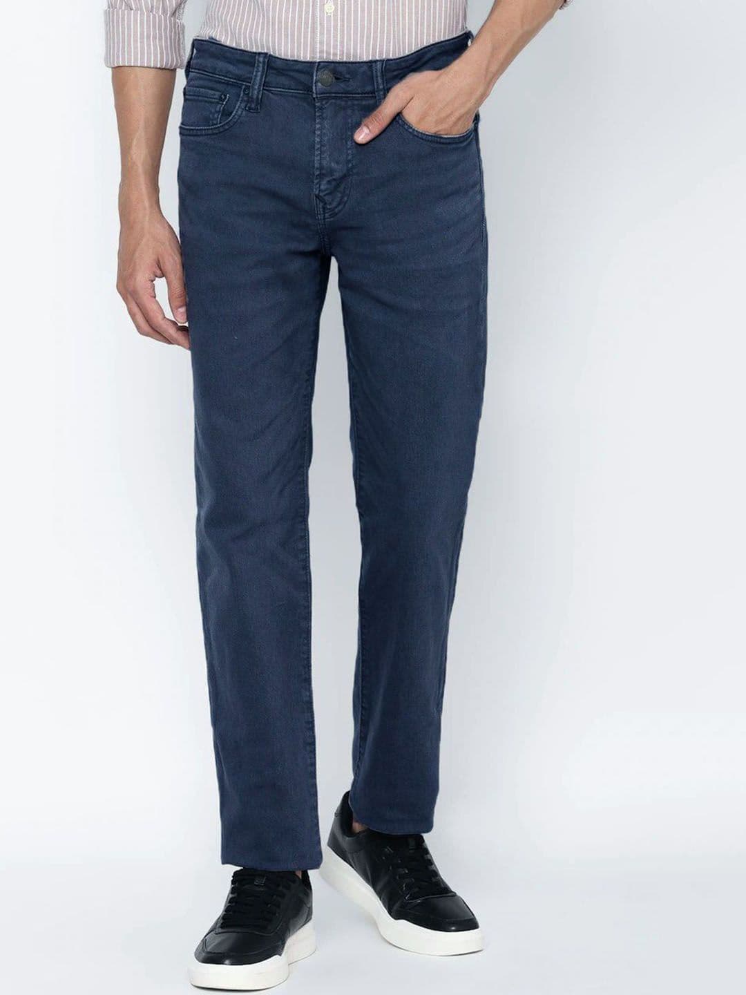 fineblu Men Highly Distressed Stretchable Mid Rise Cotton Canvas Jeans - view 1