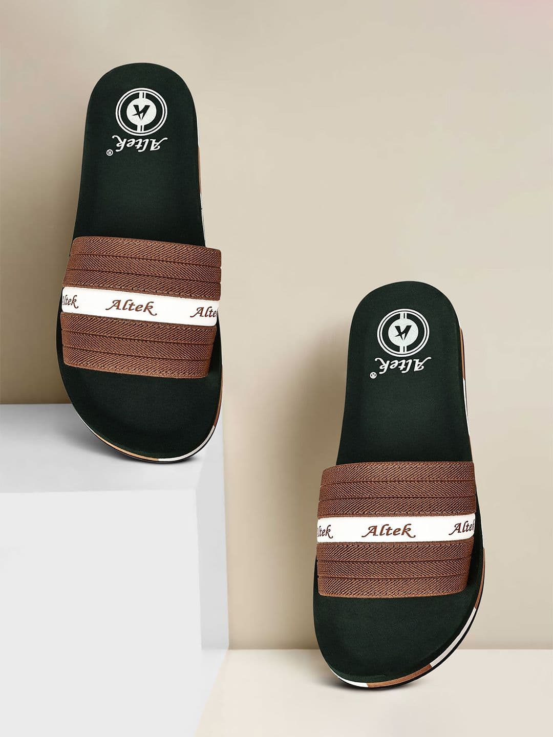 ALTEK Men Printed Sliders - view 1