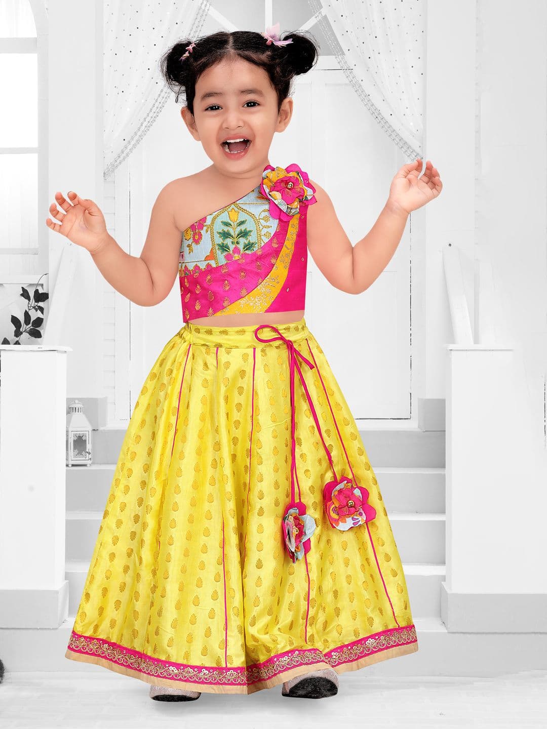 Pragya Exclusive Girls Ready to Wear Lehenga & - view 1