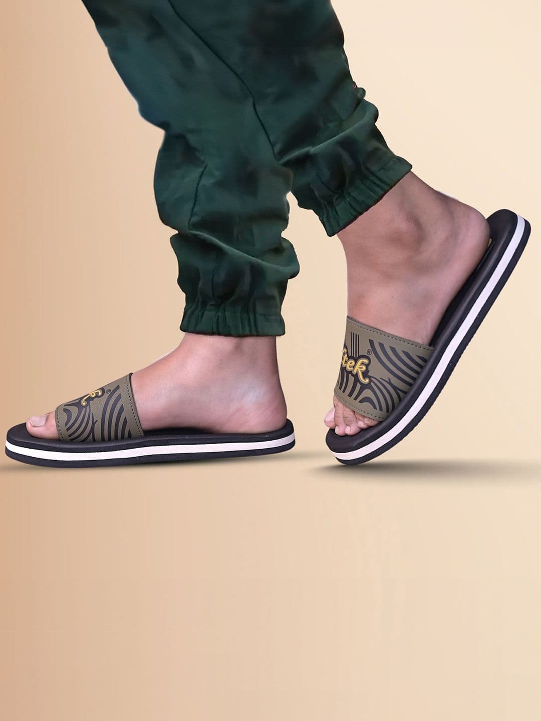ALTEK Men Printed Sliders - view 1