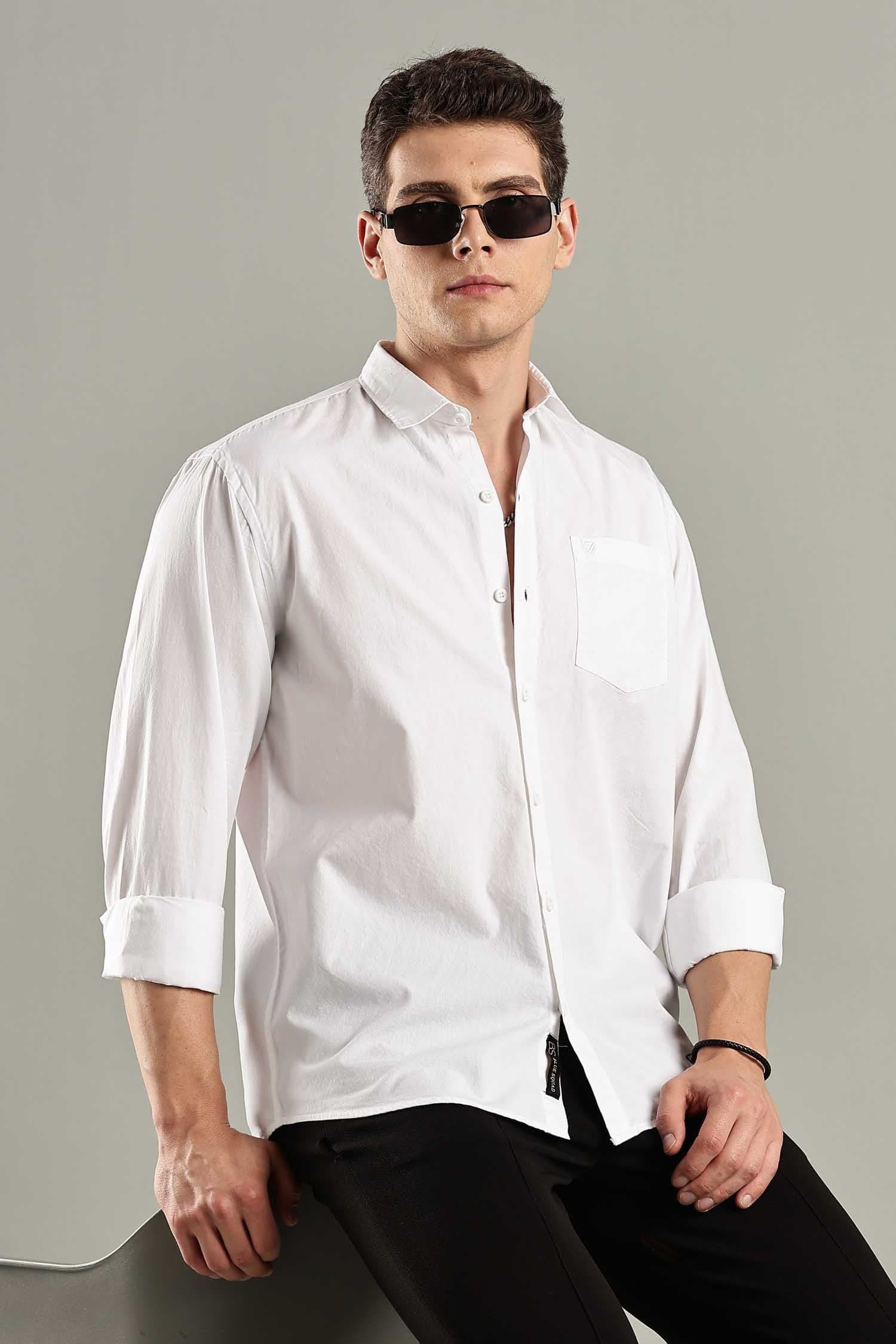 BS BLUE SQUAD Men Slim Fit Casual Shirt - view 1
