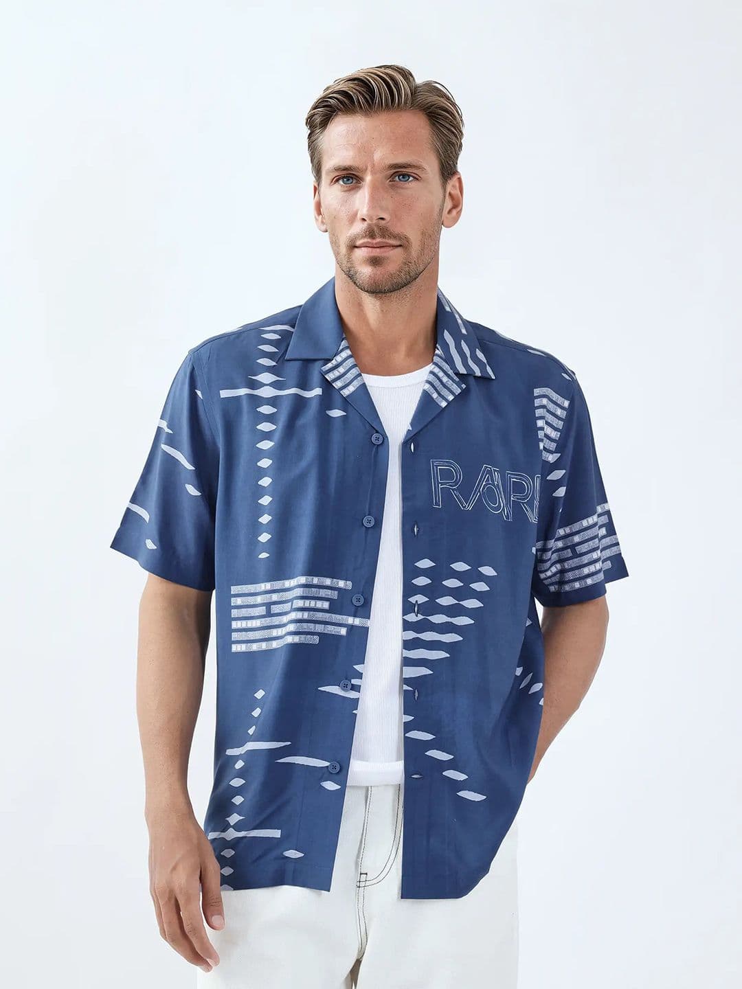 RARE RABBIT Men Comfort Printed Casual Regular Fit Shirt - view 1