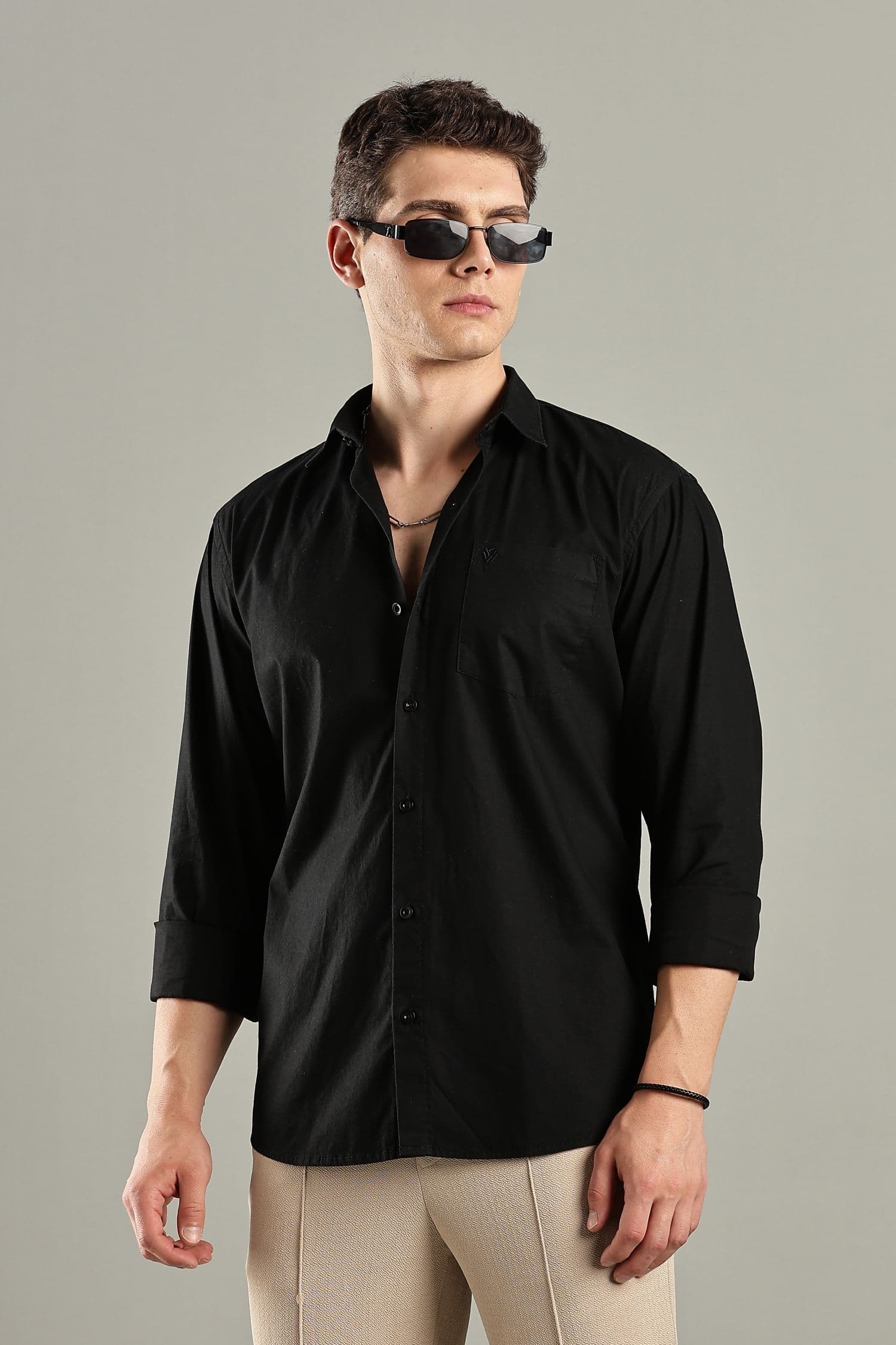 BS BLUE SQUAD Men Slim Fit Casual Shirt - view 1
