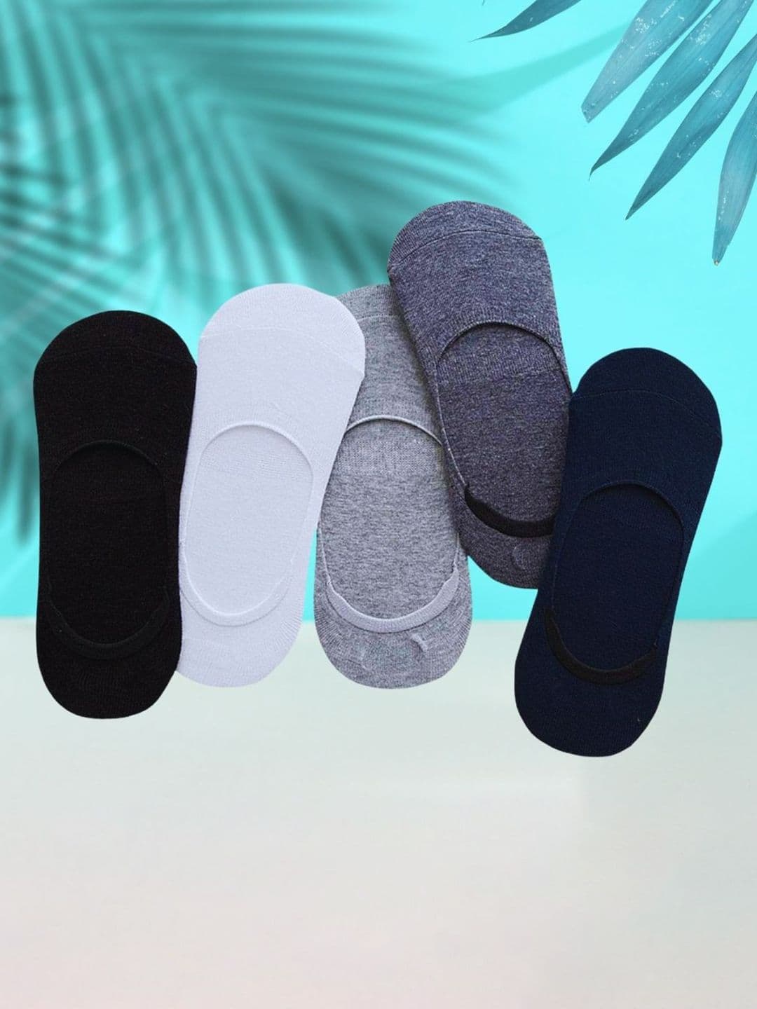 MJE Pack Of 5 Shoe Liners Socks - view 1