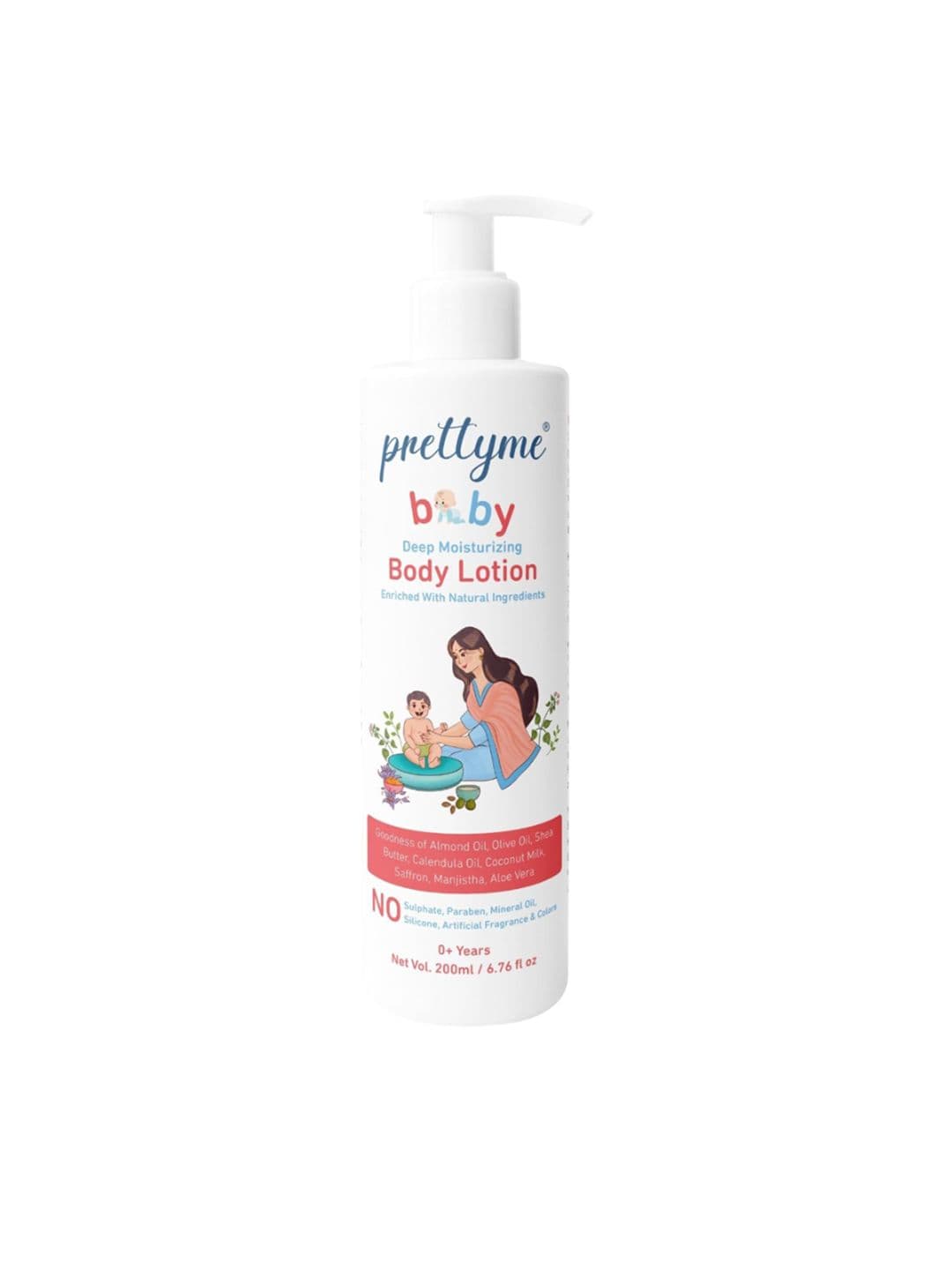 Prettyme Baby Deep Moisturizing Daily Body Lotion- 200ml - view 1