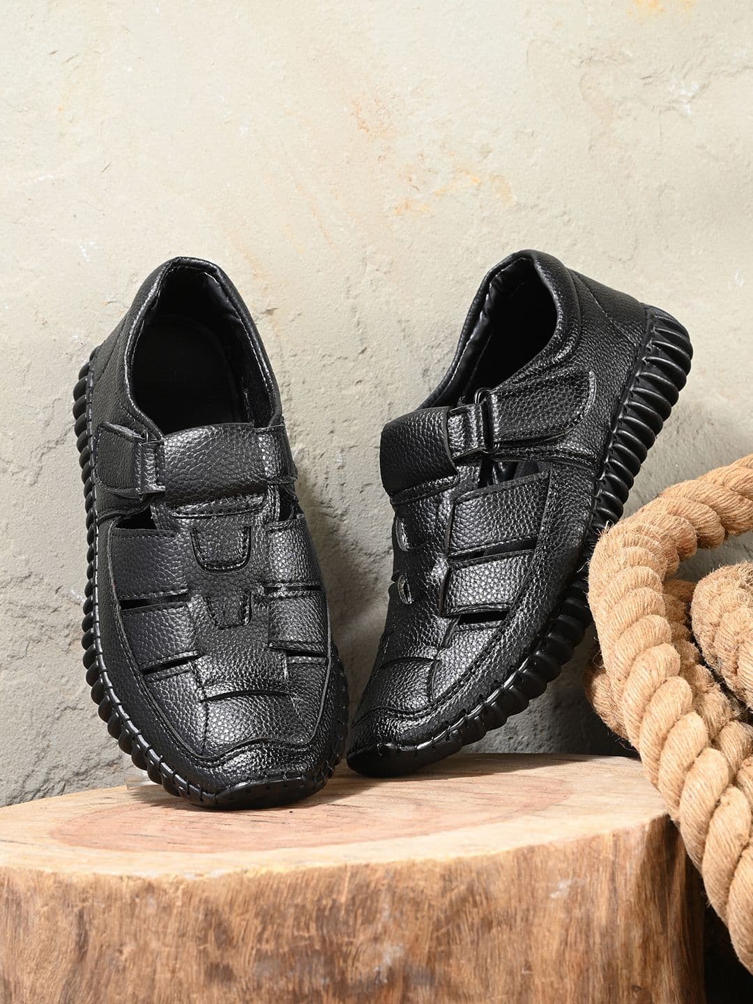 Mactree Men PU Fisherman Sandals - view 1