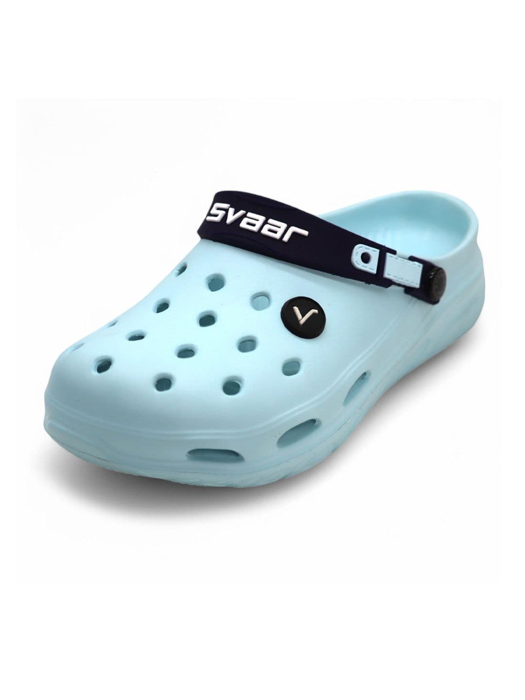 Svaar Men Self Design Clogs Flip Flops - view 1