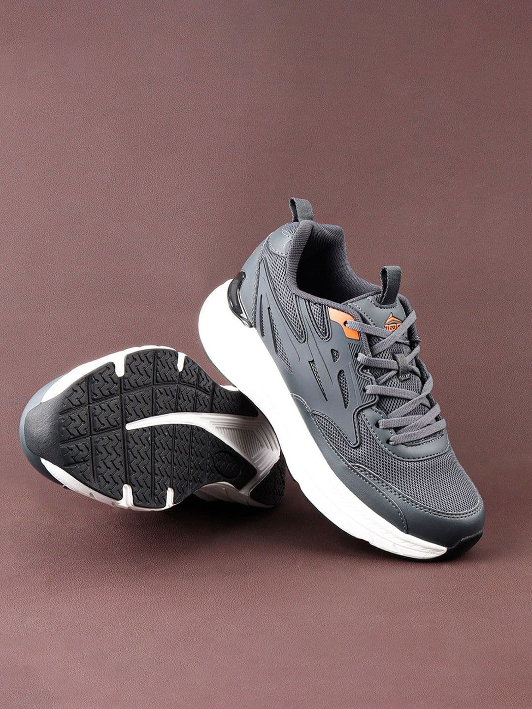 JQR Men RUBICON Grey Running Shoes - view 1