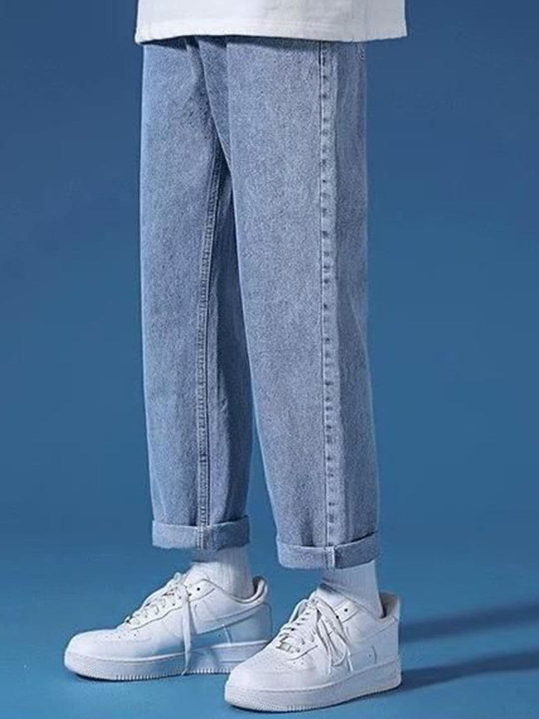 HERE&NOW Men Straight Fit Mid-Rise Jeans - view 1