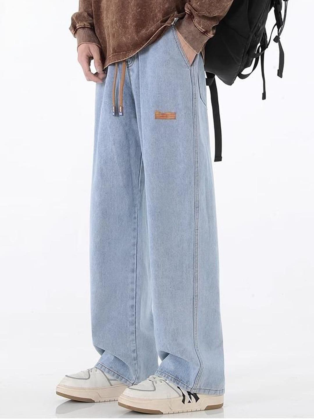 HERE&NOW Men Cotton Straight Fit Mid-Rise Jeans - view 1