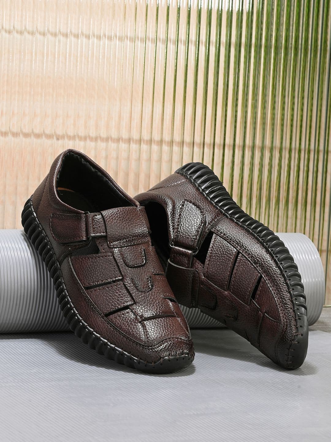 Mactree Men PU Fisherman Sandals - view 1