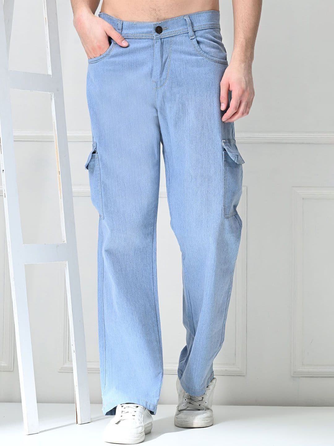SZN Men Classic Boyfriend Fit Mid-Rise Stretchable Jeans - view 1
