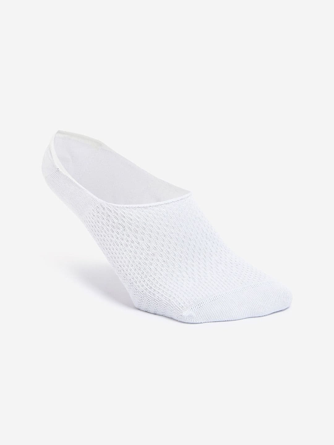 Decathlon Unisex White Stability Sportswear Invisible Socks - view 1