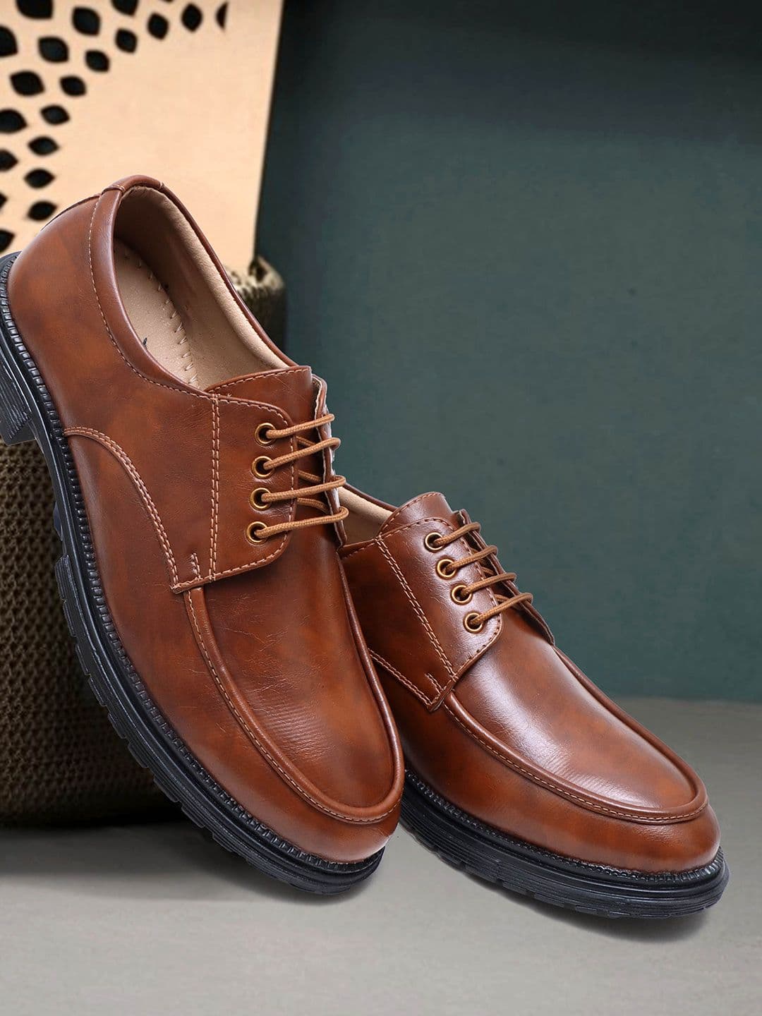 SHUAN Men Formal Derbys - view 1
