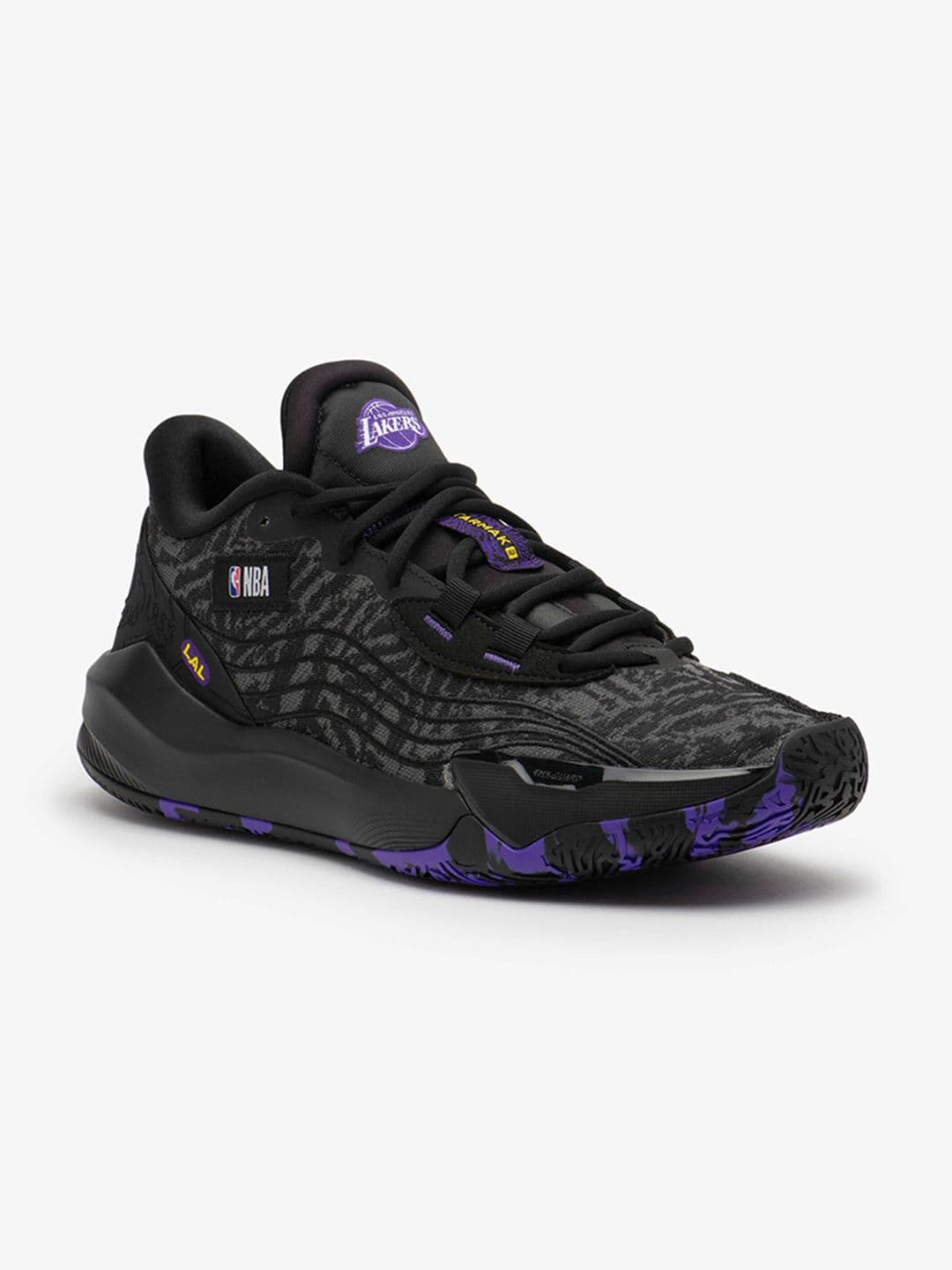 Decathlon Tarmak - Adults Black Fast 900 Low-1 - NBA Foot Support Basketball Shoes - view 1