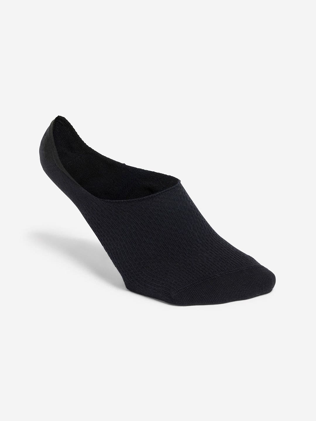 Decathlon Unisex Black Stability Invisible Socks Set of 3 - view 1