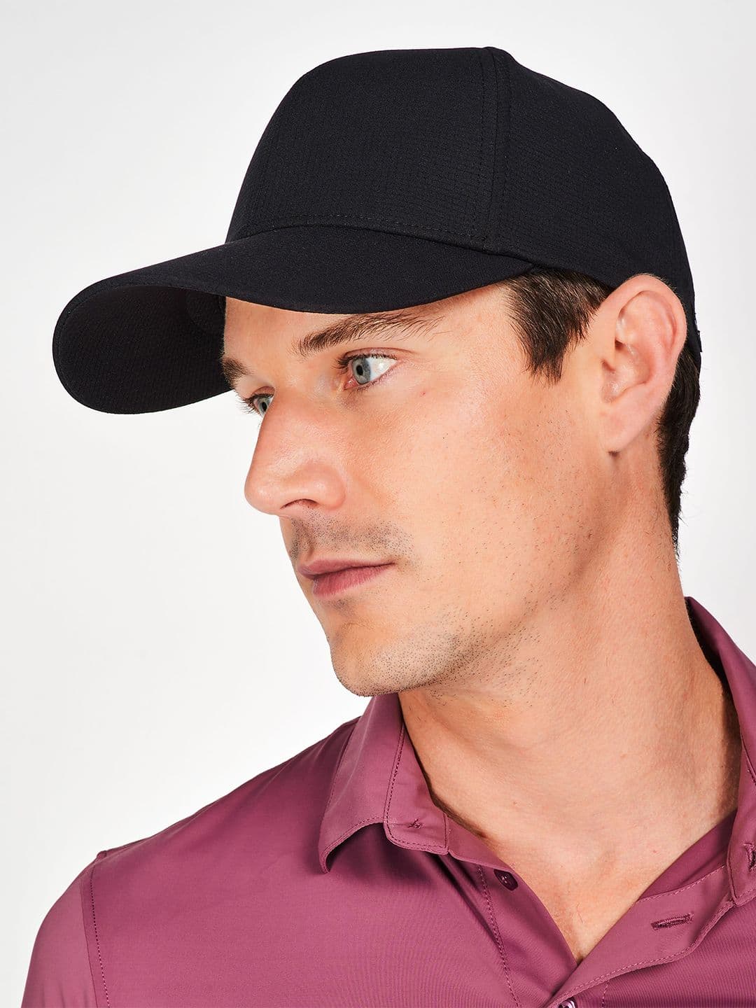 Decathlon Inesis - Men Black Moisture Managing Golf Cap - view 1