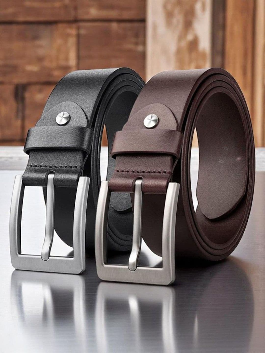 Killer Men 2 Leather Formal Belt - view 1
