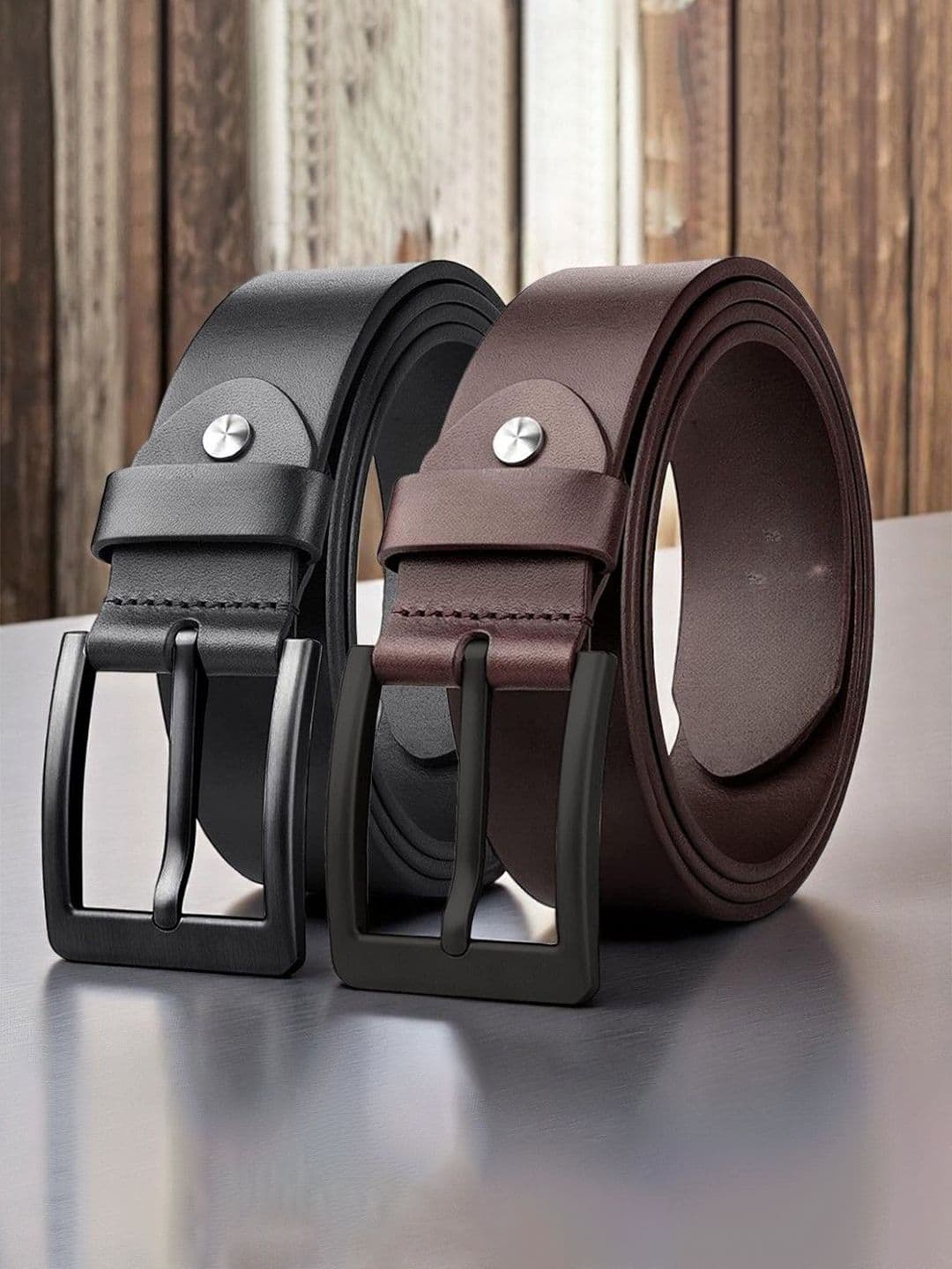 Provogue Men 2 Leather Formal Belt - view 1