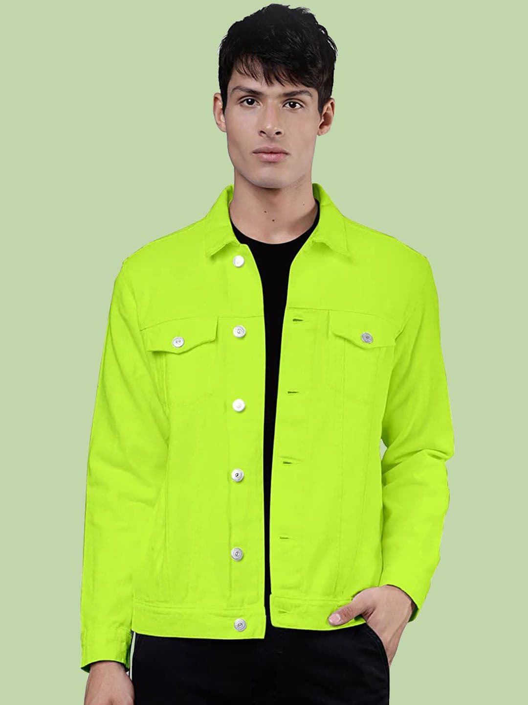 KLIZEN Men Denim Jacket with Embroidered - view 1