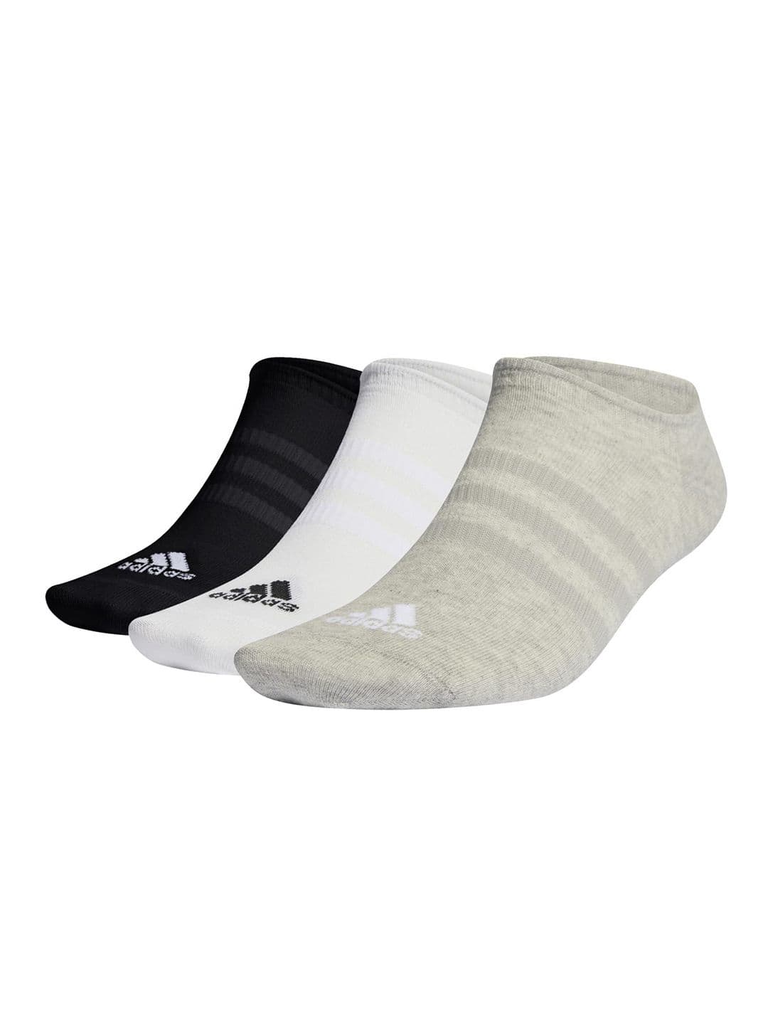 ADIDAS Pack Of 3 Thin & Light Sportwear No-Show Socks - view 1