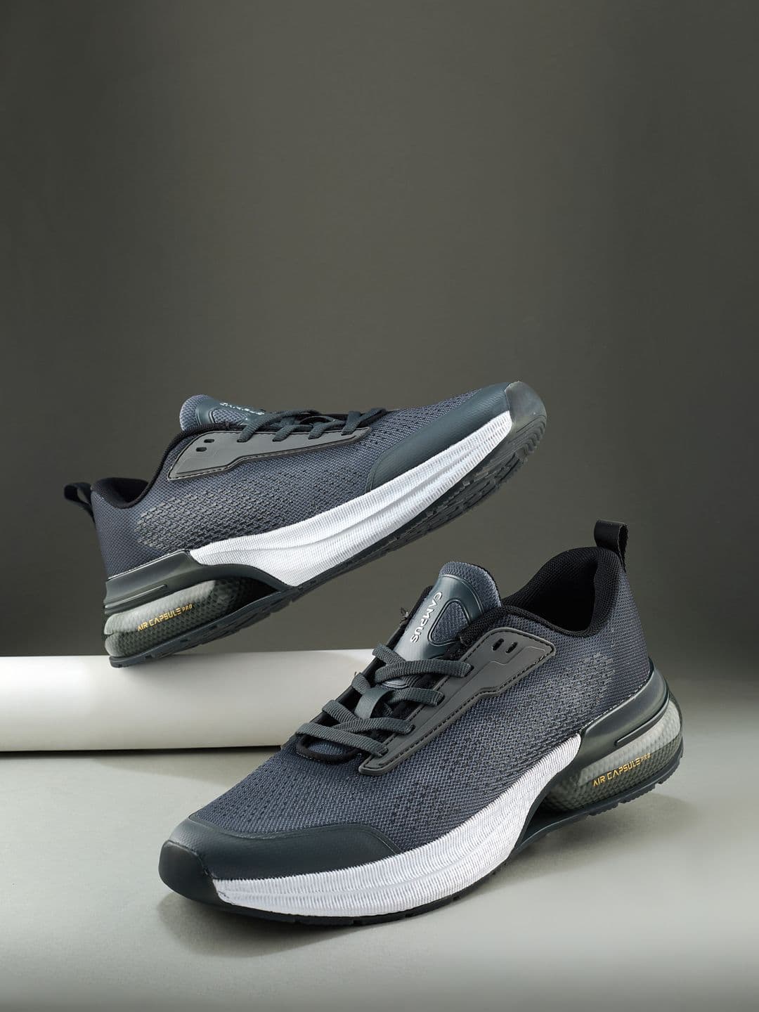 Campus Men BRAIL PRO Mesh Running Lace-Ups Non-Marking Shoes - view 1