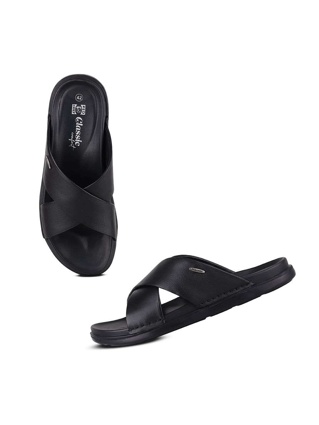 Red Chief Men Leather Comfort Sandals - view 1