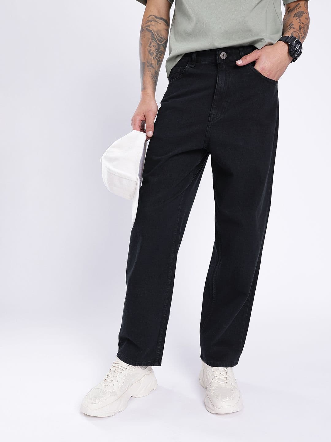 glitchez Men Skater Fit Jeans - view 1