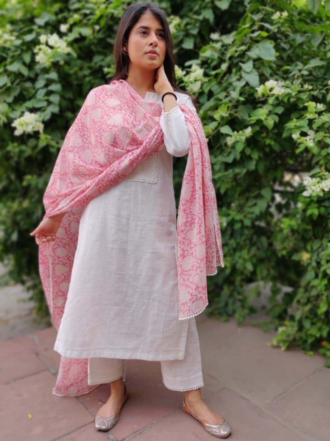 Piyuti Women Regular Kurta with Trousers & Dupatta - view 1