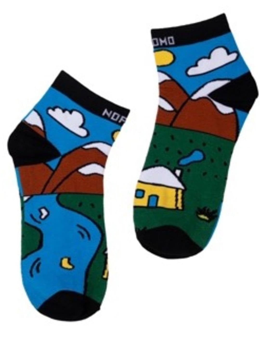 NoFoMo Printed Odour Free Above Ankle-Length Socks - view 1