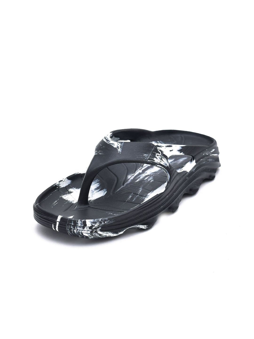 Doubleu Men Printed Thong Flip-Flops - view 1