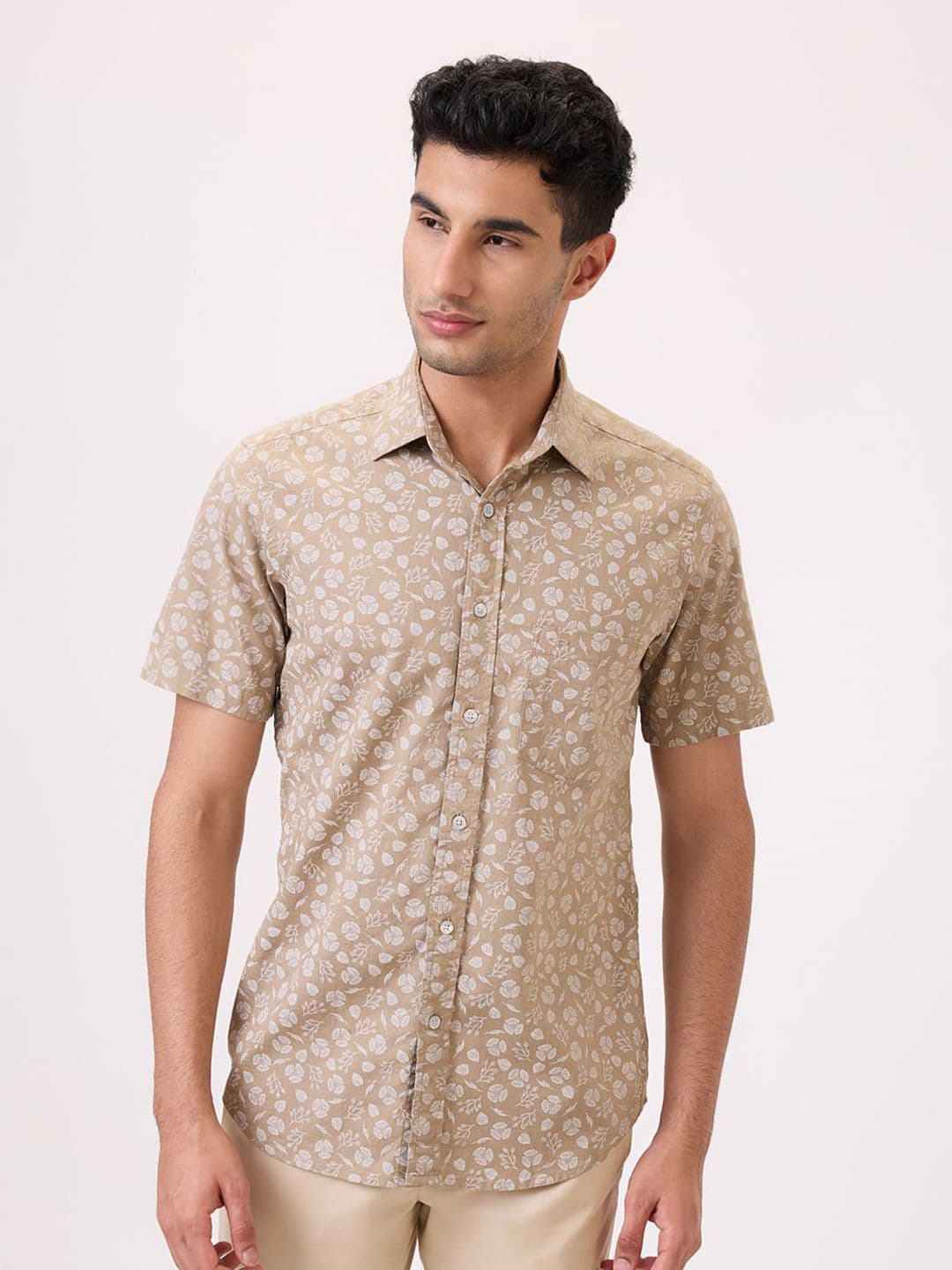 ColorPlus Men Floral Printed Casual Shirt - view 1