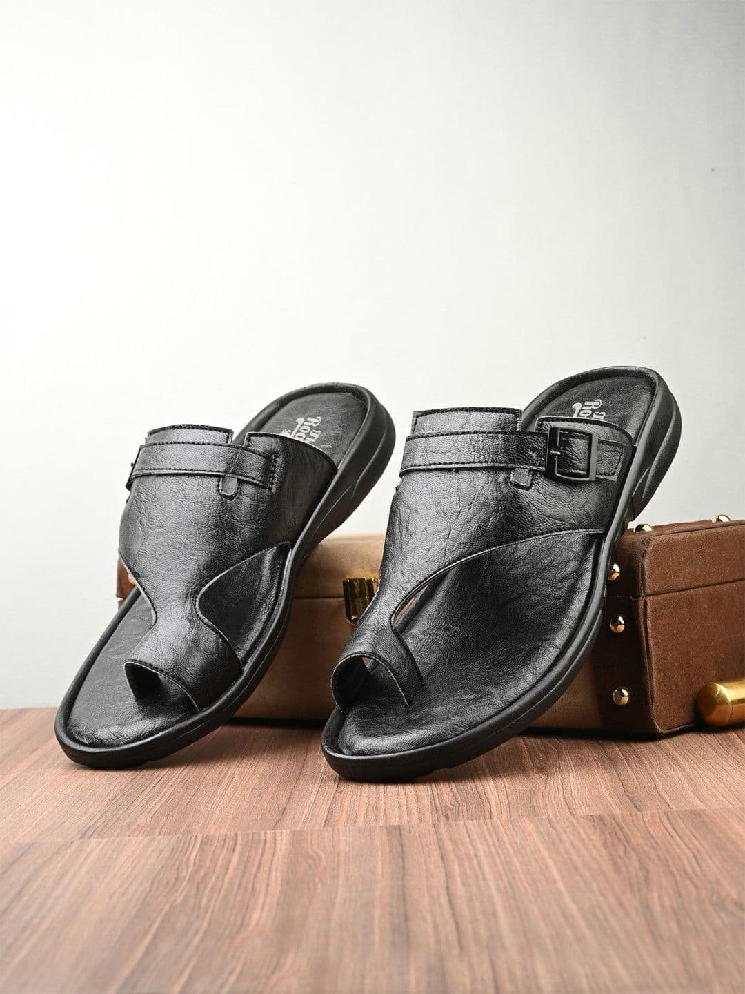 The Roadster Lifestyle Co Men Textured Comfort Sandals - view 1