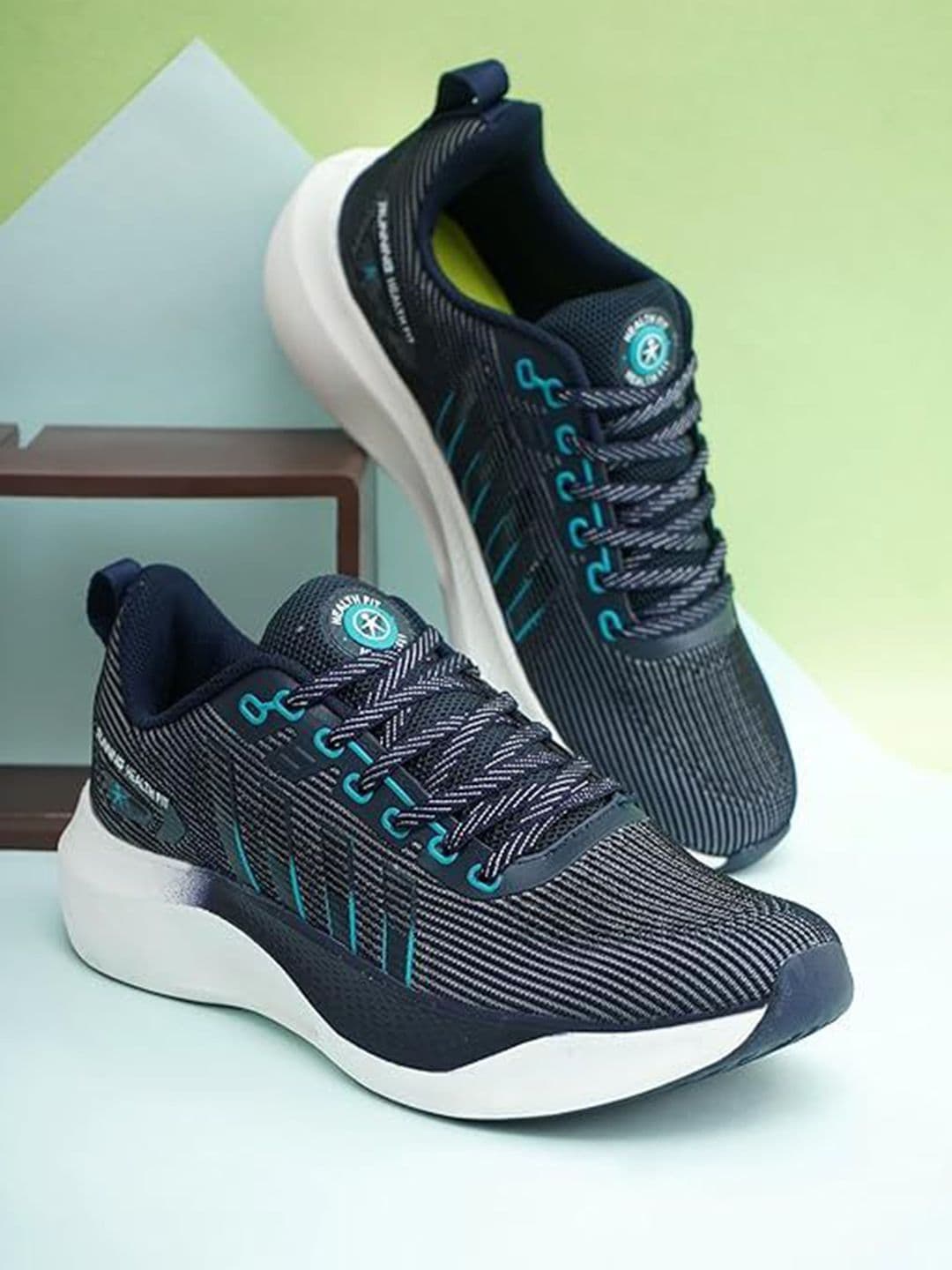 HEALTH FIT Men Mesh Running Non-Marking Shoes - view 1