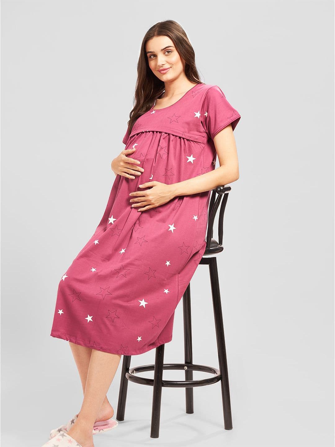 AV2 Printed Nightdress - view 1