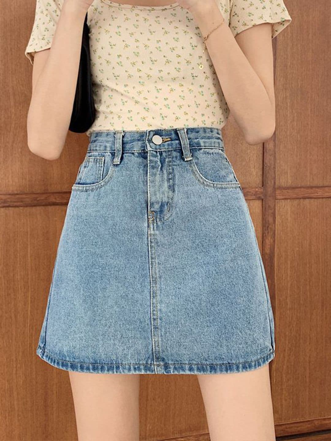 StyleCast x Revolte Straight Mini Skirt - view 1