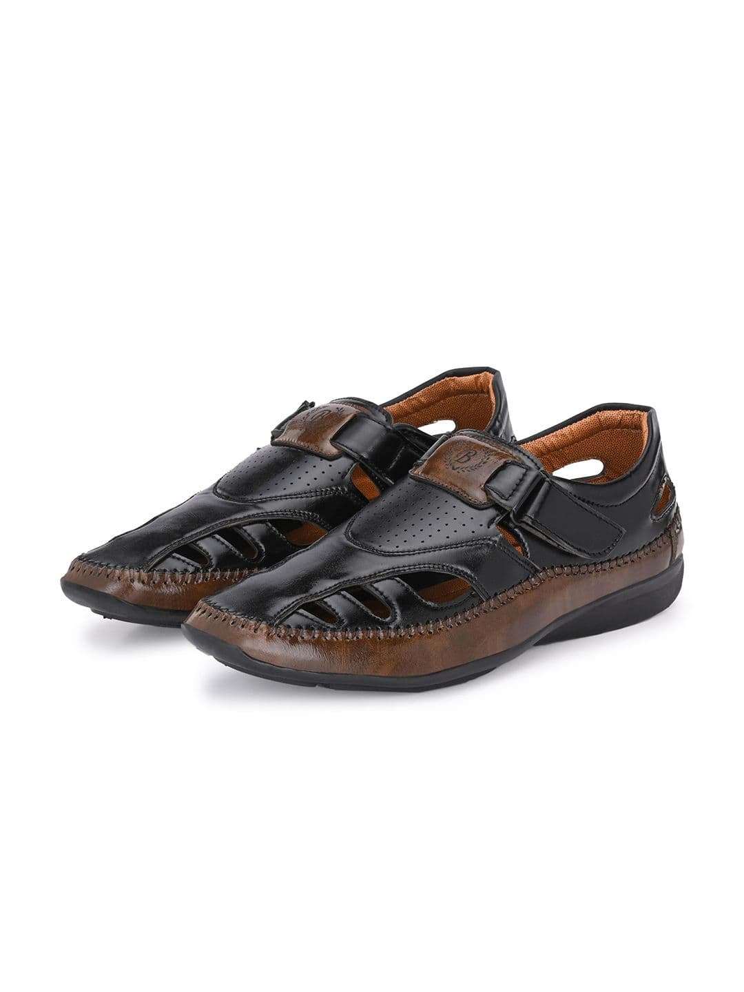 BOLTAGO Men Fisherman Sandals With Velcro - view 1