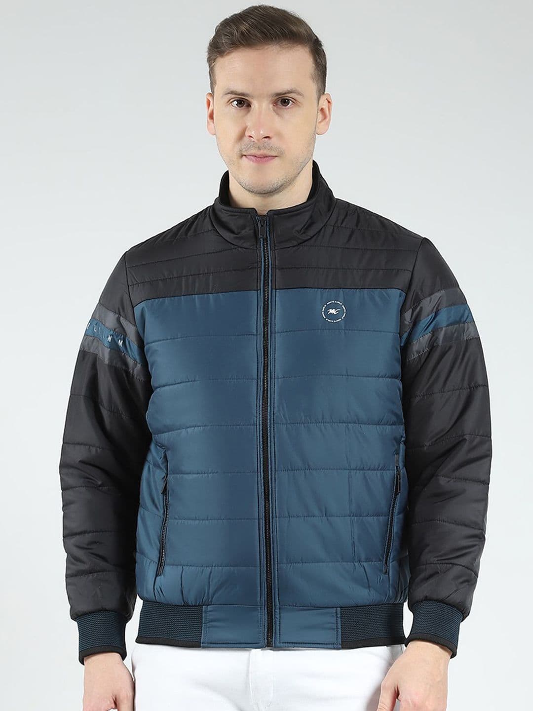 Monte Carlo Men Colourblocked Puffer Jacket - view 1