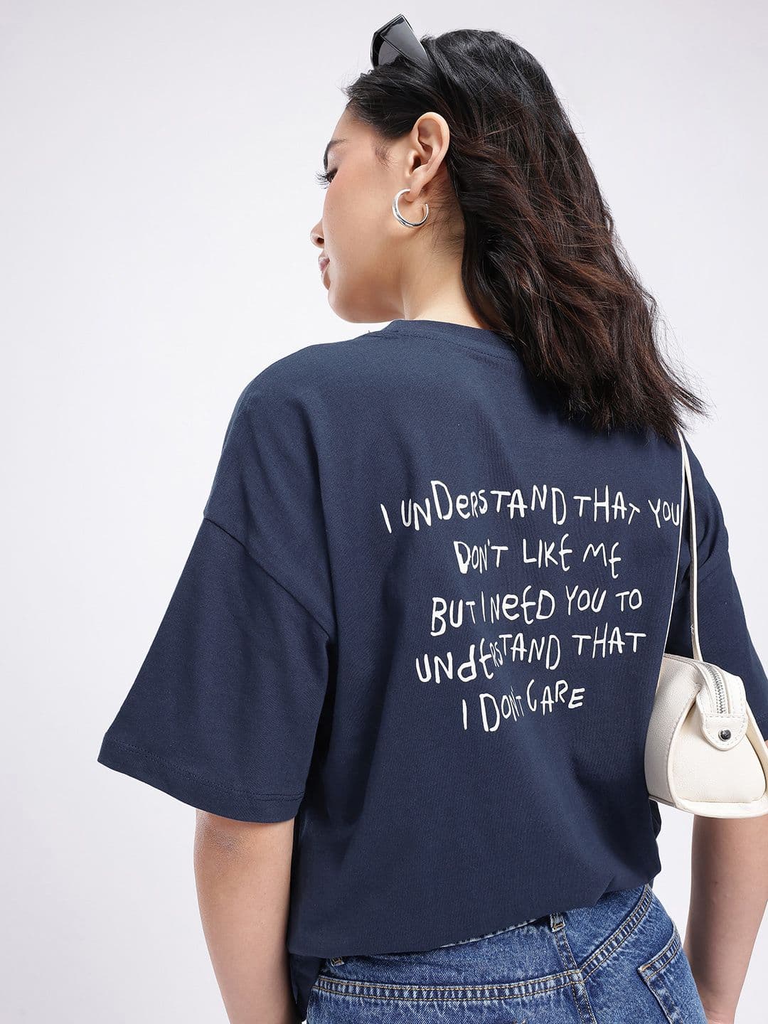 glitchez Printed Oversized T-shirt - view 1