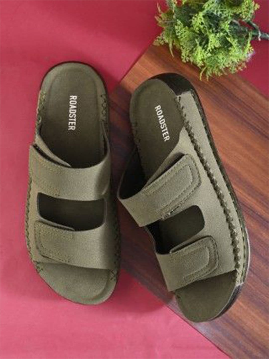 The Roadster Lifestyle Co. Men Casual Slip-Ons Comfort Sandals - view 1
