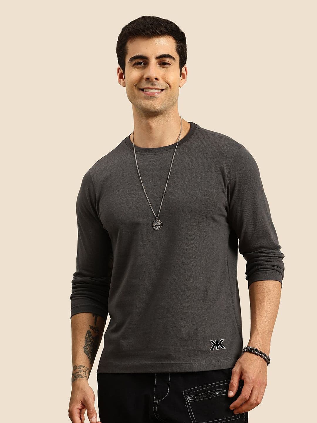 Kook N Keech Long Sleeves Cotton T-shirt - view 1